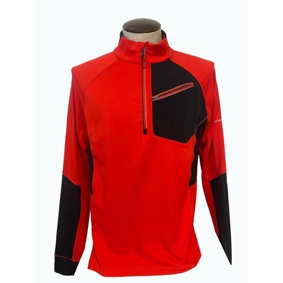 OBERMEYER Men's Flight Sport 75WT Zip Top Red size Medium - Picture 1 of 6